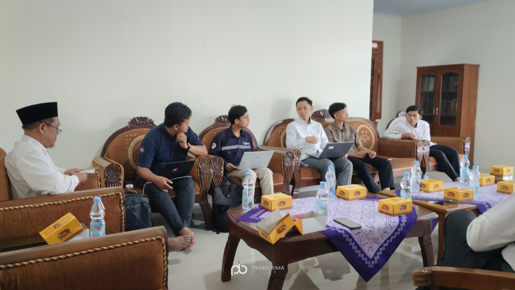 Penguatan Kolaborasi: Kunjungan Prabu Bima Tech ke IMBS Miftahul Ulum Pekalongan