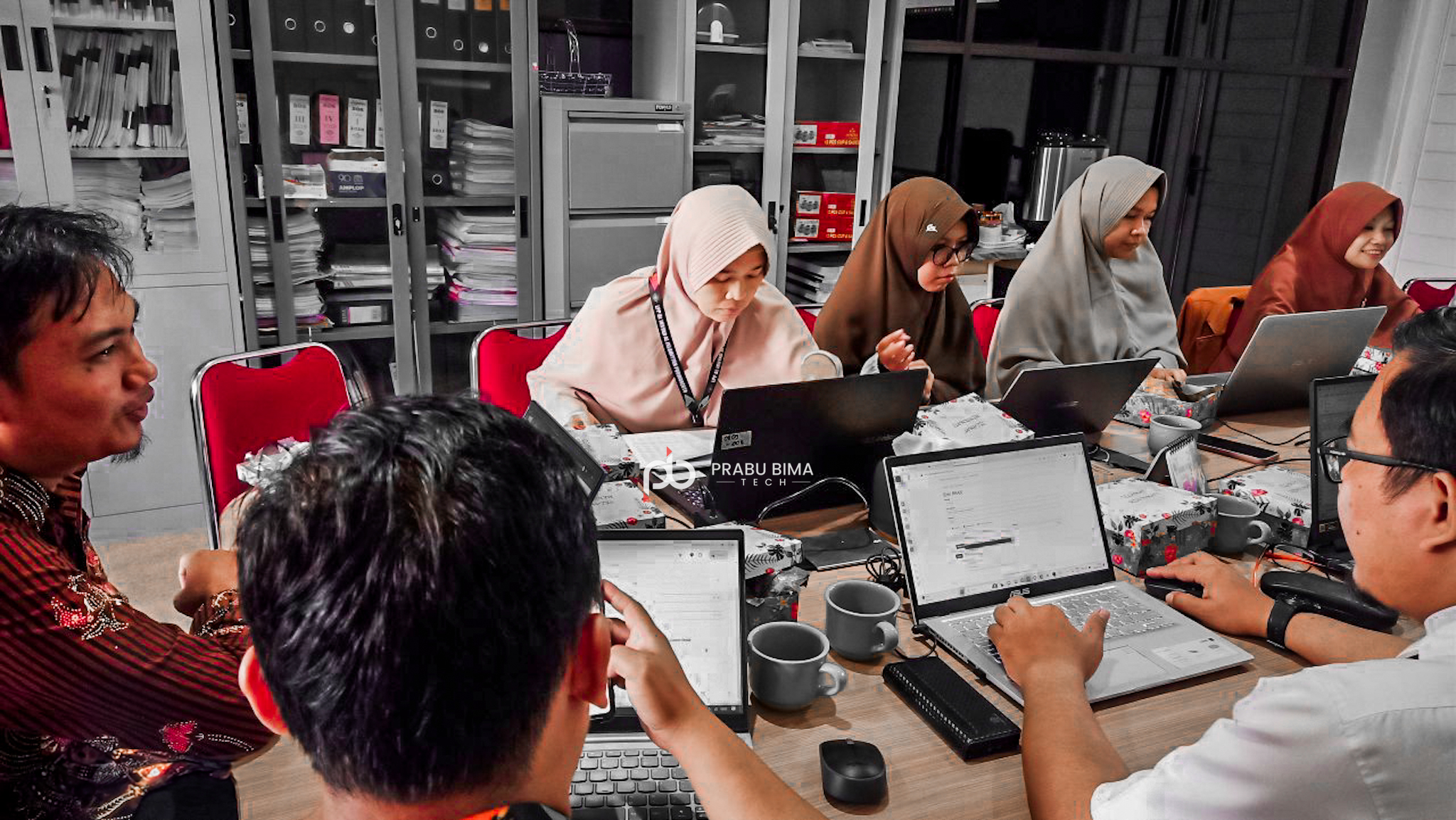 Prabu Bima Tech Dampingi Entri Data RKAS di Al Irsyad Al Islamiyyah Purwokerto