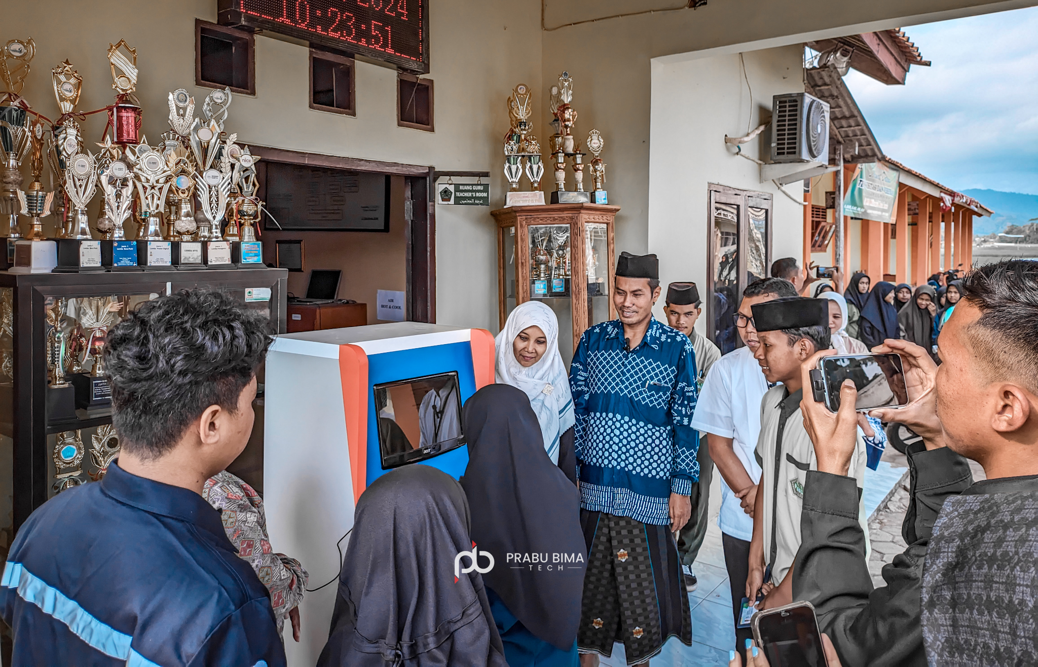Peresmian Aplikasi Elprabu di Pondok Pesantren Miftahul Huda Rawalo: Kerjasama BRI Cabang Ajibarang dan CV Prabubima Tech