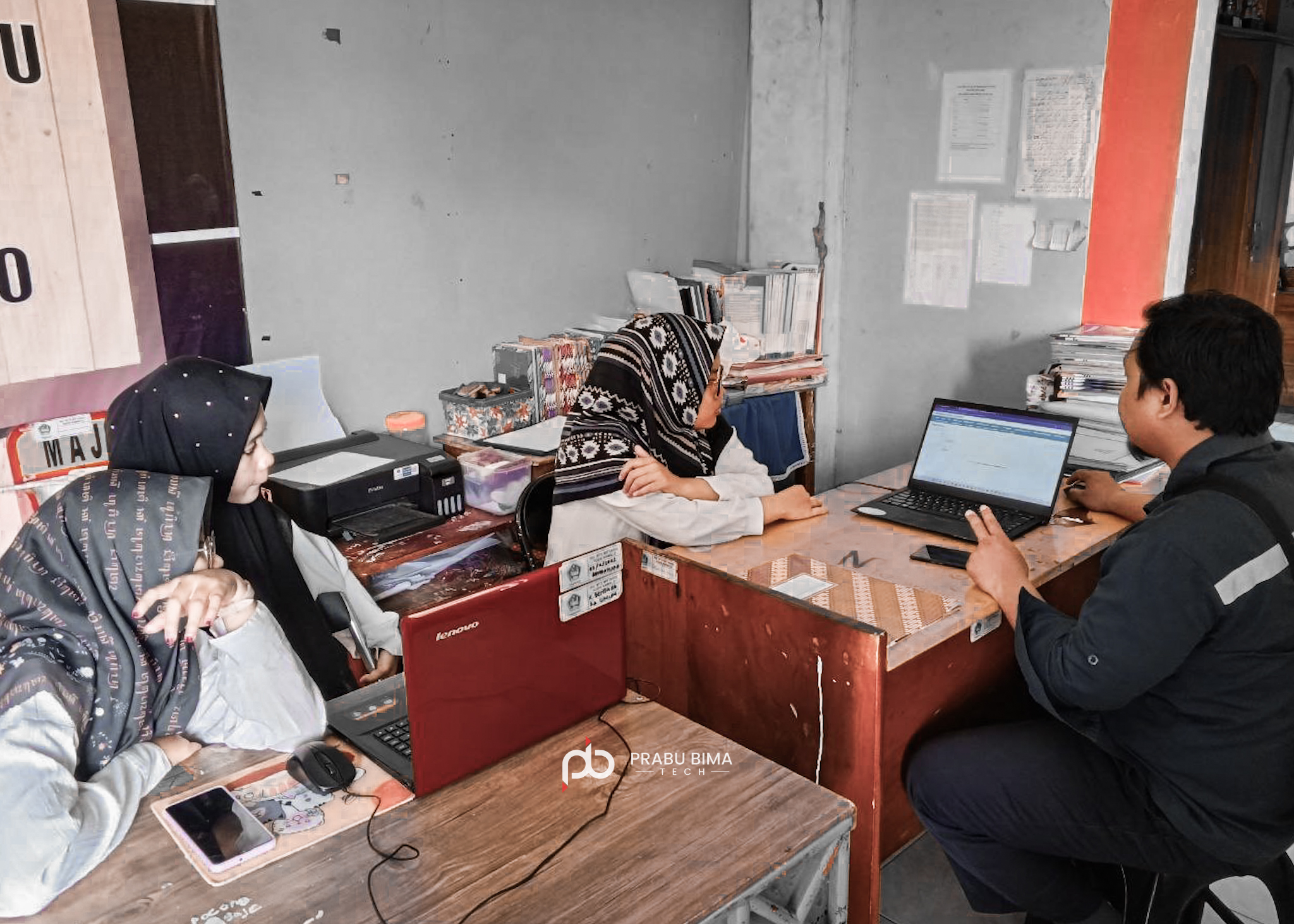 Prabu Bima Tech Adakan Pelatihan Aplikasi Edupay dan Aplikasi Belanja di Pondok Pesantren Miftahul Huda Rawalo