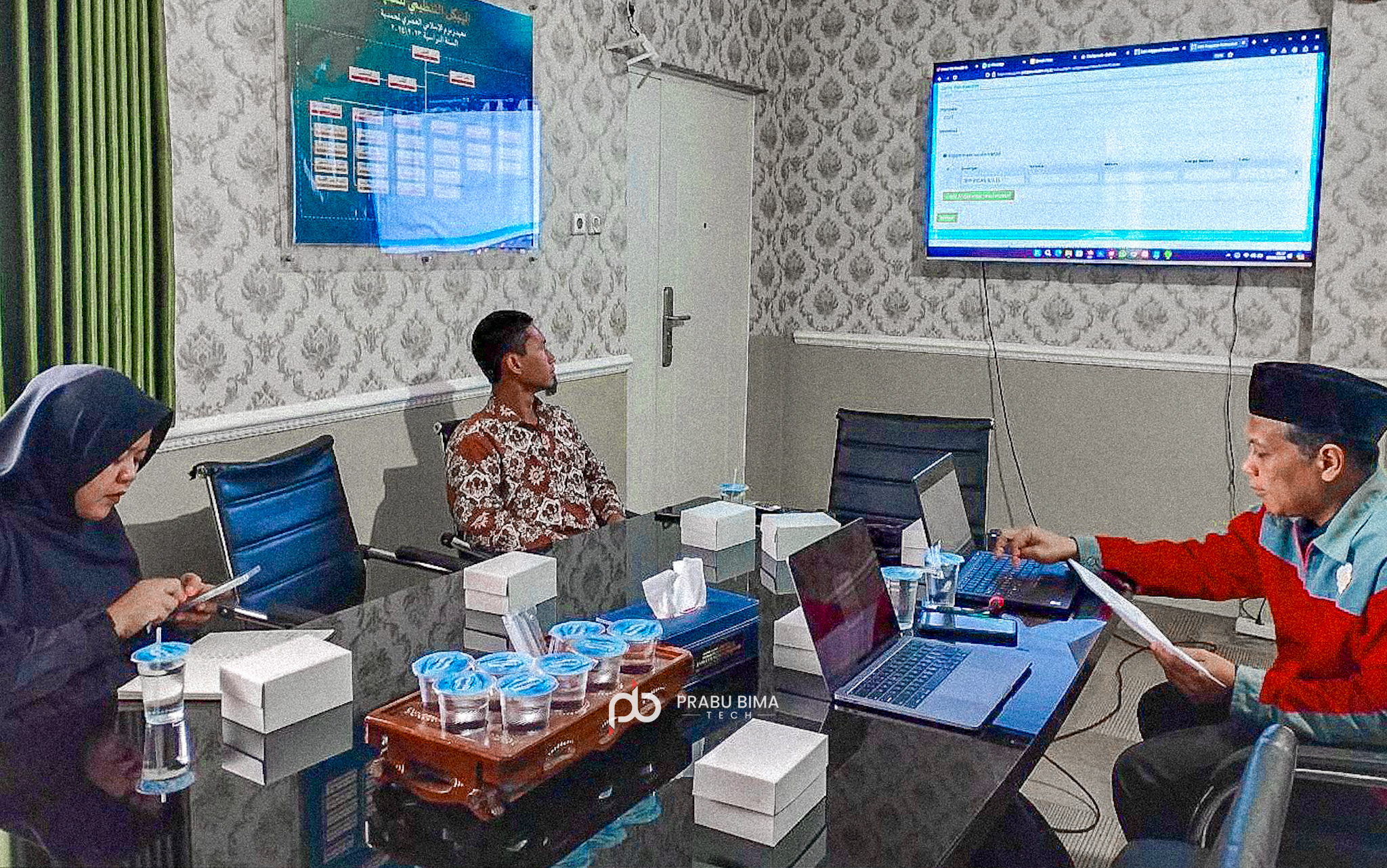 Silaturahmi dan Diskusi Aplikasi: Prabu Bima Tech Kunjungi Pondok Pesantren Modern Zam Zam Muhammadiyah Cilongok