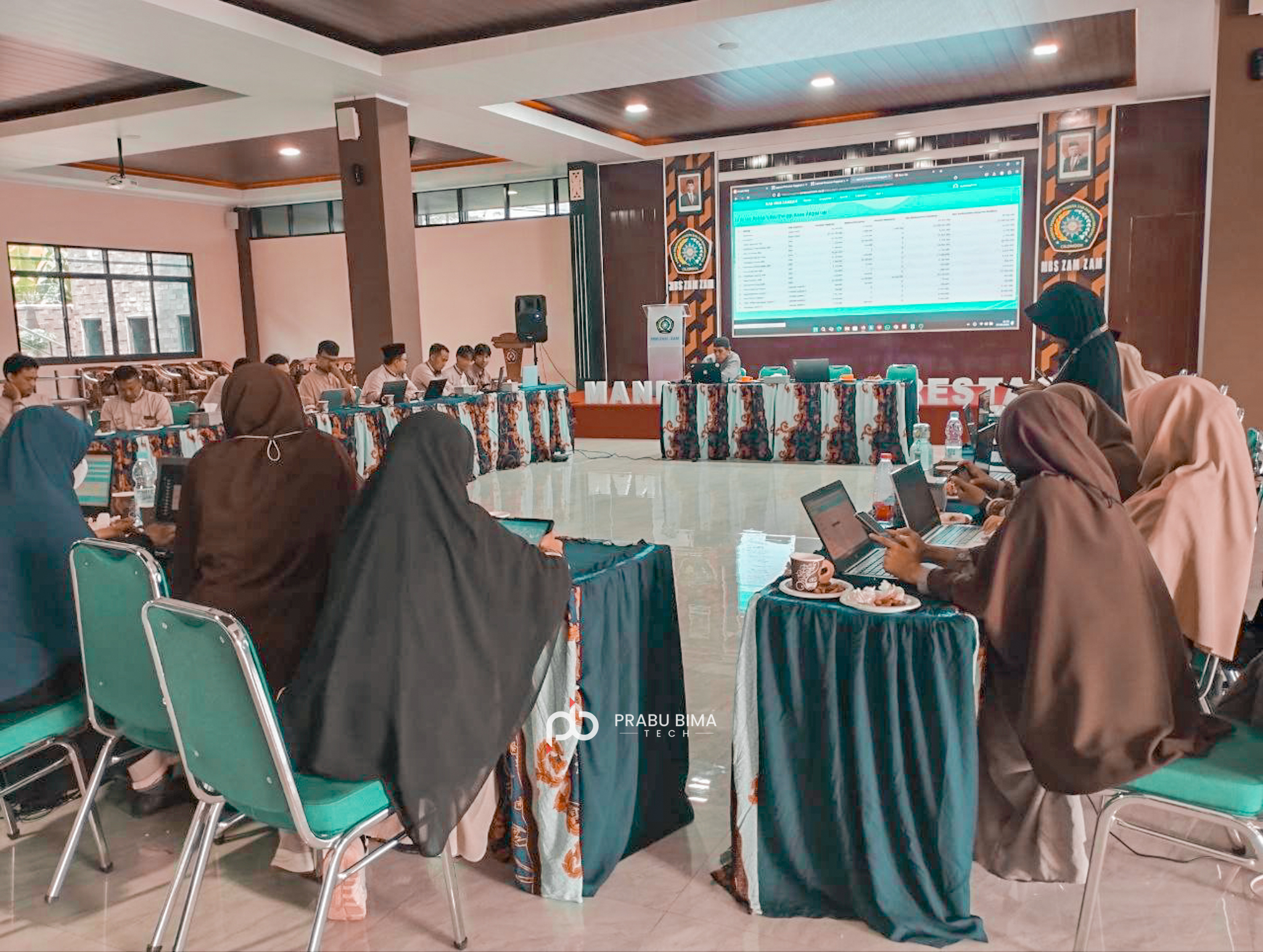 CV Prabu Bima Tech Sosialisasikan Aplikasi Anggaran di Pondok Pesantren Zam Zam